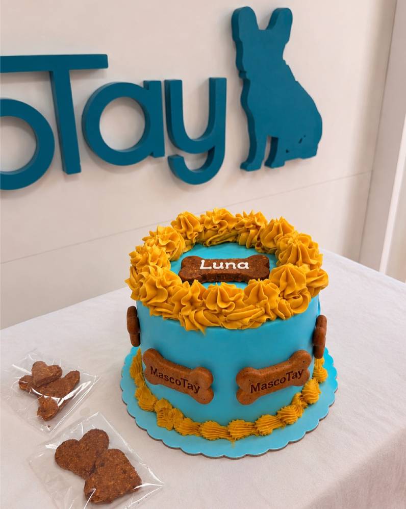 Tarta personalizada para perros